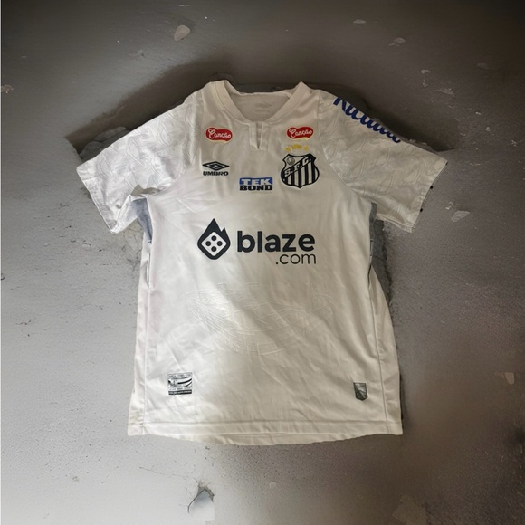 Umbro Kids White and Gray Soccer Jersey - Picture 1 of 4